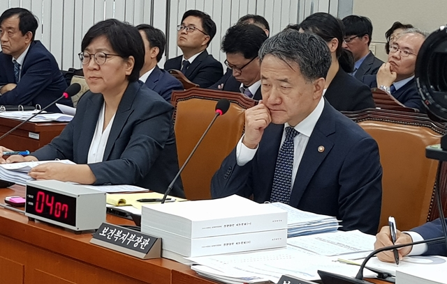 ▲ 박능후 보건복지부 장관 ⓒ뉴데일리