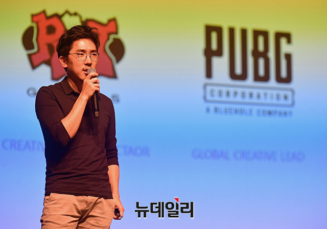 ▲ 이성하 펍지(PUBG) 크리에이티브 팀장. ⓒ공준표 기자
