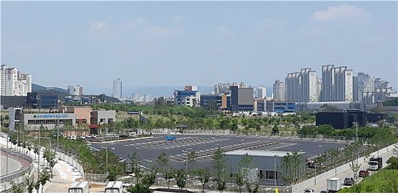 ▲ 신서화물자동차 공영차고지 준공사진.ⓒ대구시