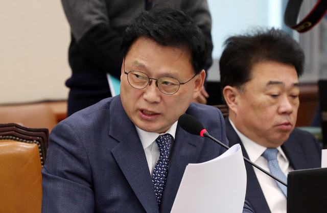 ▲ 박광온 더불어민주당 의원이 국정감사에서 질의하고 있다. ⓒ뉴시스 DB