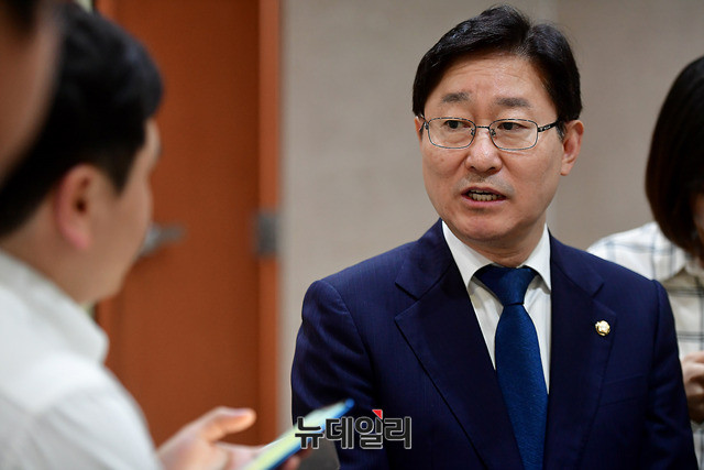 ▲ 더불어민주당 박범계 의원. ⓒ뉴데일리 정상윤 기자