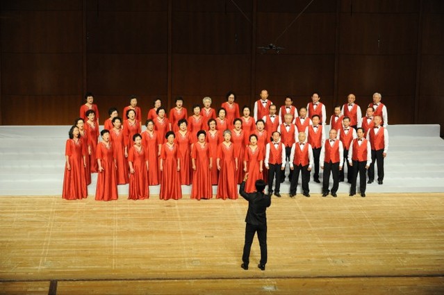 ▲ 지난해 열린 '제6회 전국골든에이지(어르신)합창경연대회' 공연 사진.ⓒ국립합창단