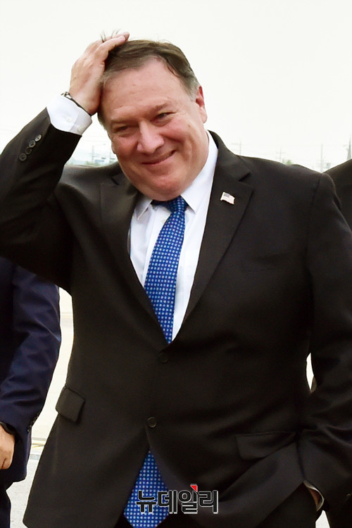 ▲ 마이크 폼페이오 미국 국무장관. ⓒ뉴데일리 이종현