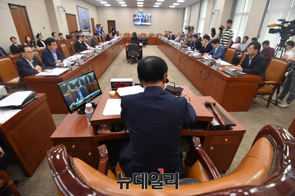 ▲ 국회 산업통상자원중소벤처기업위원회의. ⓒ뉴데일리 DB