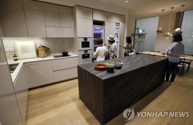 ▲ 서울 성동구에 들어설 '아크로 서울포레스트' 내부 모습. ⓒ연합뉴스