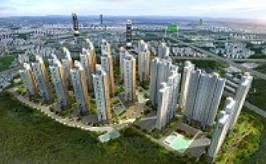 ▲ 스마트시티 오산지역주택조합 아파트 조감도.ⓒ석정도시개발