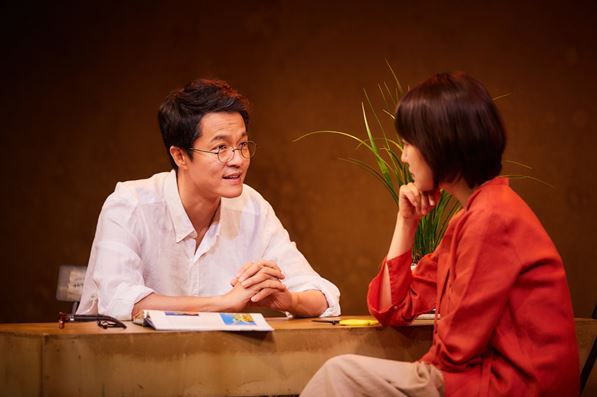 ▲ 연극 '그와 그녀의 목요일' 2017 공연 사진.ⓒ그룹에이트, 스타더스트