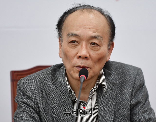 ▲ 자유한국당 조직강화특별위원인 전원책 변호사. ⓒ뉴데일리 정상윤 기자