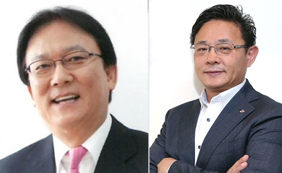 ▲ 박근희 CJ주식회사 공동대표(왼쪽)와 최병환 CJ CGV 신임 대표.ⓒCJ