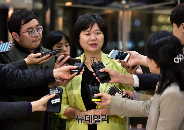 ▲ 이정미 정의당 대표. ⓒ정상윤 기자