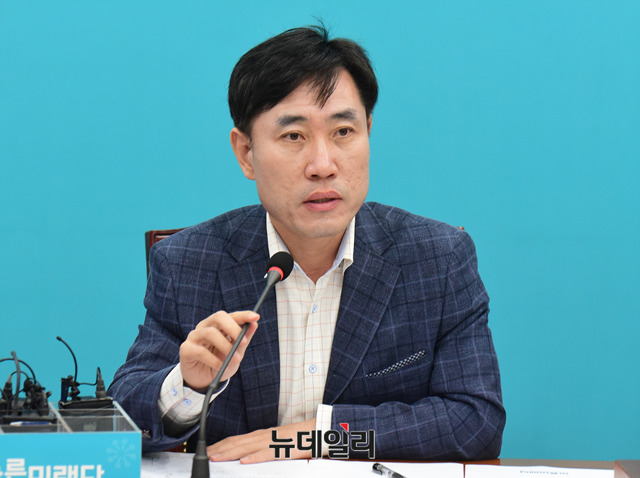 ▲ 하태경 바른미래당 최고위원이 5일 최고위원회의에 참석해 발언하고 있다. ⓒ뉴데일리 DB