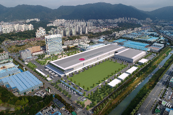 ▲ 창원1사업장 스마트팩토리 조감도 ⓒLG전자