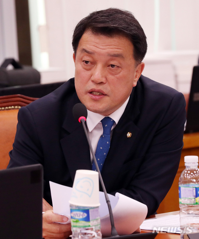 ▲ 윤준호 더불어민주당 의원. ⓒ뉴시스