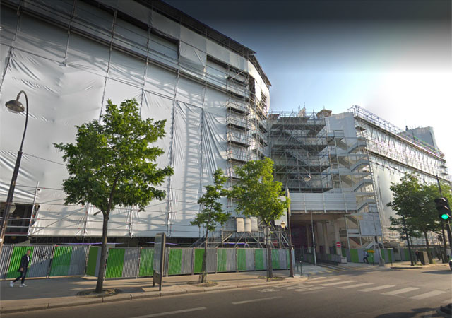 ▲ 프랑스 파리 이탈리앙가에 있는 BNP 파리바 본점 건물. ⓒ구글 스트리트 화면캡쳐.