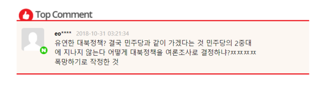 ▲ 뉴데일리가 30일 보도한 자유한국당 용역보고서 내용 기사. ⓒ뉴데일리 홈페이지 캡처