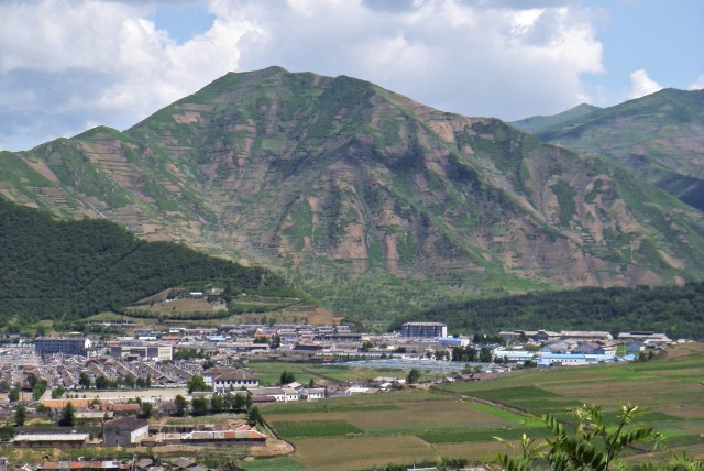 2013년 함경북도 무산 황폐산림 모습. ⓒ국립산림과학원 북한산림연구실