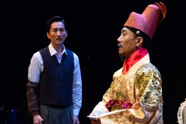 ▲ 연극 '어둠상자' 공연 중 한 장면.ⓒ예술의전당