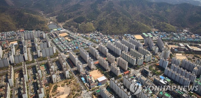 ▲ 대구 북구 일대 아파트단지 모습. ⓒ연합뉴스