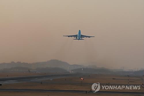 ▲ 이륙하는 항공기.ⓒ연합뉴스