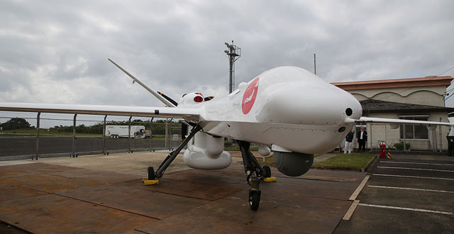 ▲ 지난 4월부터 5월까지 日이키섬에서 비행실험을 한 MQ-9C 가디언. ⓒ美제네럴 아토믹스사 홈페이지 캡쳐.