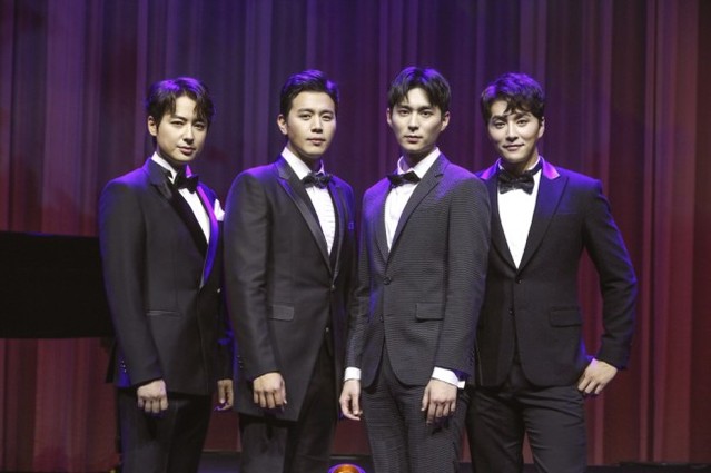 ▲ (왼쪽부터) 이지훈, 손준호, 전동석, 민우혁.ⓒ신스웨이브