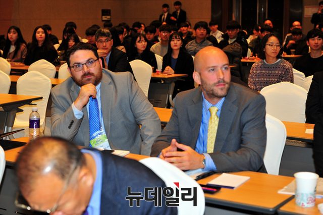 ▲ 항공보안 경진대회 TSA 세미나 발표자 ⓒ뉴데일리 오세진