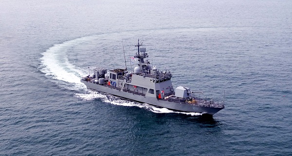 ▲ 한진중공업이 방위사업청으로부터 수주한 해군의 차기고속정. ⓒ한진중공업