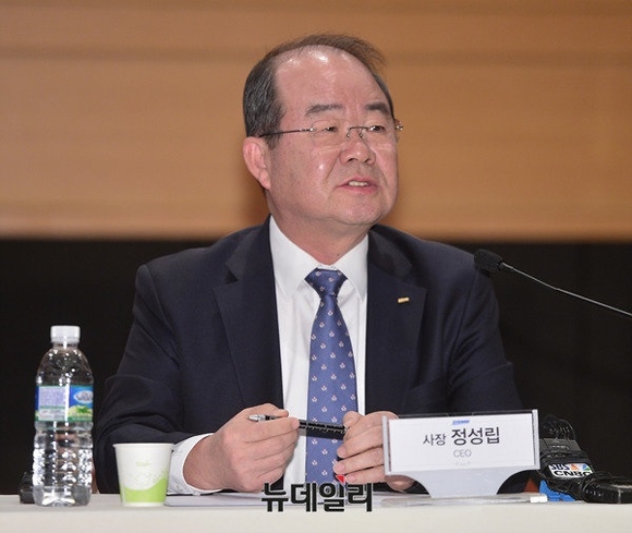 ▲ 정성립 대우조선해양 사장. ⓒ뉴데일리