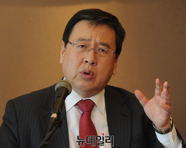 ▲ 15일 자유한국당 조직강화특별위원회 외부위원으로 선임된 오정근 한국국제금융학회 명예회장. ⓒ뉴데일리 정상윤