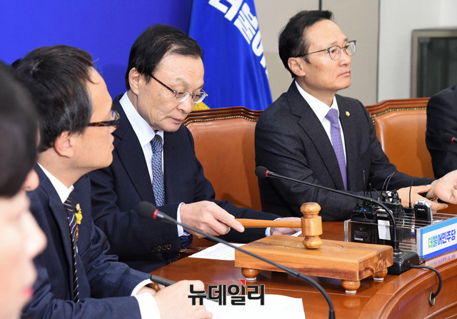 ▲ 더불어민주당 이해찬 대표. ⓒ뉴데일리 공준표 기자