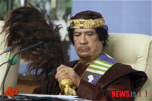 ▲ 무아마르 카다피. ⓒ 뉴시스