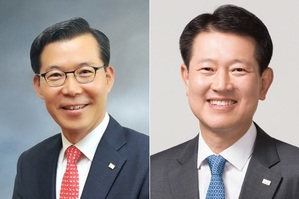 ▲ (왼쪽부터) 조웅기 부회장, 최경주 부회장. ⓒ 미래에셋그룹