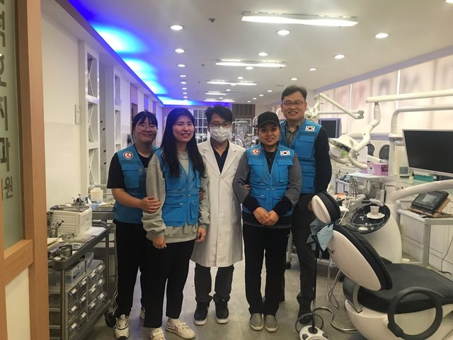 ▲ 치기공과의 방사선과 진료체험 장면.ⓒ수성대