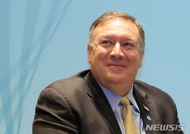 ▲ 마이크 폼페이오 美국무장관. ⓒ뉴시스. 무단전재 및 재배포 금지.