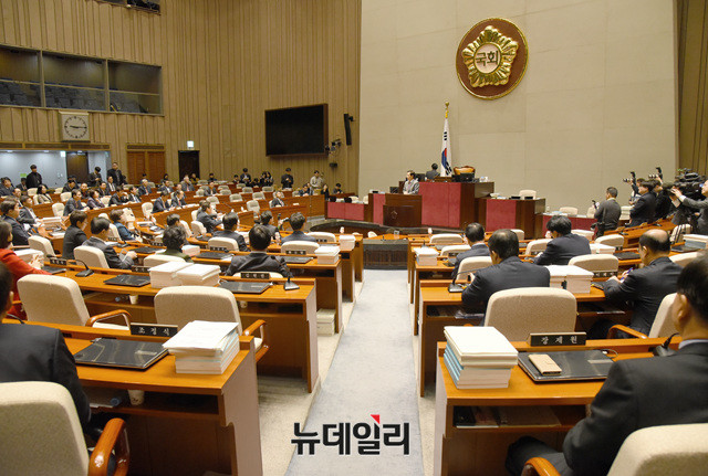 ▲ 기사와 관련 없음. 국회 모습. ⓒ뉴데일리 공준표 기자