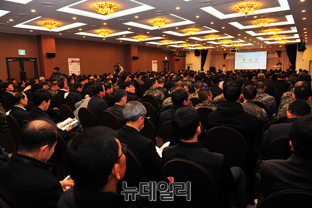 ▲ 2018 합동 무기체계 발전 세미나 및 전시회 세미나장 ⓒ뉴데일리 오세진