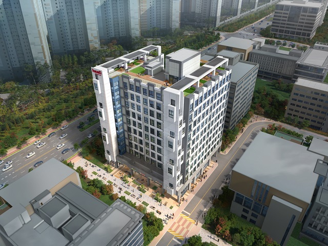 ▲ 경기 김포시 구래동 한강신도시 '하우스디 어반' 오피스텔 조감도.ⓒ대보건설