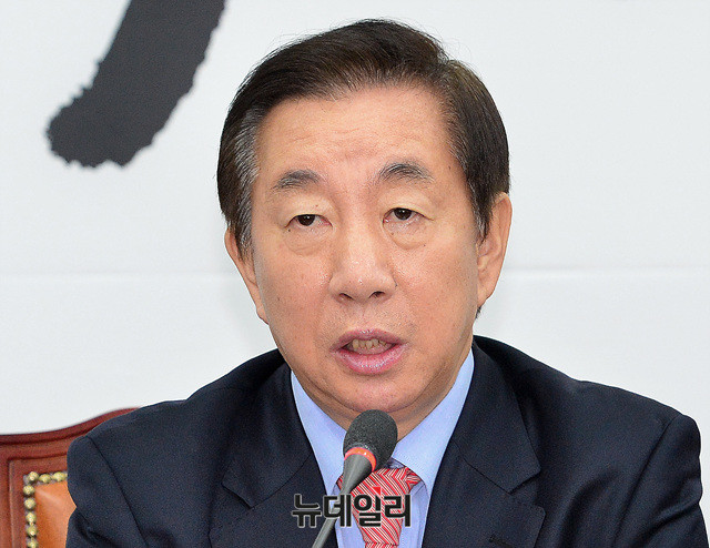 ▲ 자유한국당 김성태 원내대표. ⓒ뉴데일리 공준표 기자