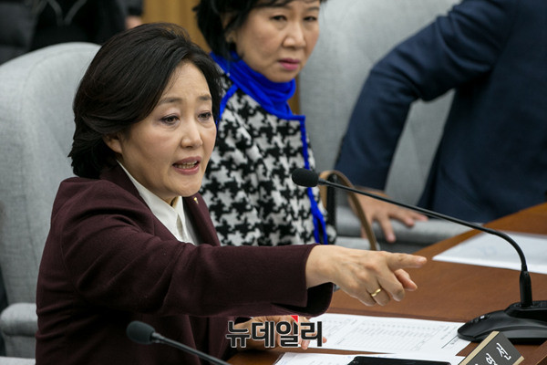 ▲ 더불어민주당 박영선 의원. ⓒ뉴데일리 이종현 기자