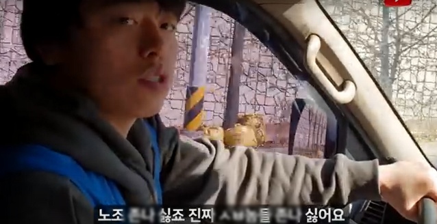▲ 유튜브채널 '윾튜브'에 올라온 CJ대한통운 택배기사 김슬기씨 인터뷰 장면 ⓒ 해당 유투브 채널 캡쳐
