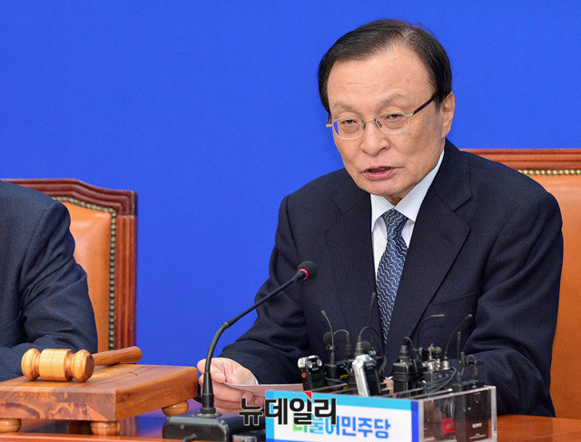 ▲ 더불어민주당 이해찬 대표. ⓒ뉴데일리 공준표 기자