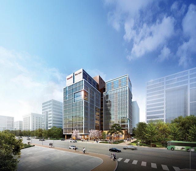 ▲ 서울 금천구 가산동 'G밸리 하우스디 워이즈타워' 투시도.ⓒ대보건설