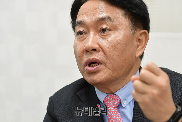 ▲ 자유한국당 소속 이성헌 전 의원. ⓒ뉴데일리 정상윤 기자