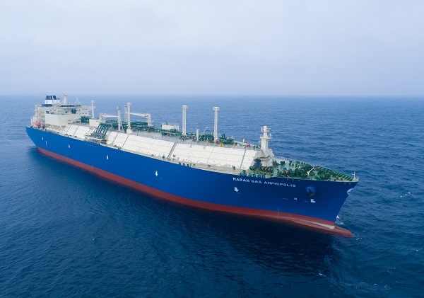 ▲ 대우조선해양이 건조한 LNG운반선. ⓒ대우조선해양