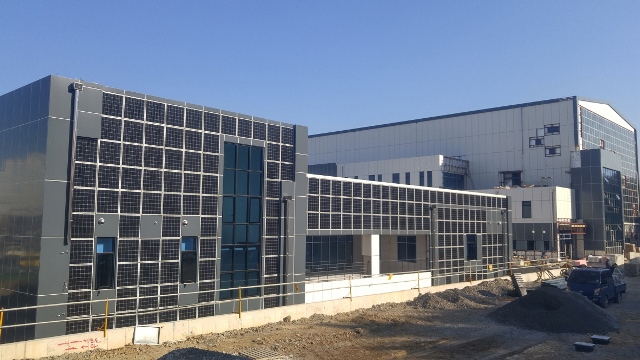 ▲ 올해 연말 준공을 앞두고 막바지 공사가 진행 중인 ‘장량국민체육센터’의 모습.ⓒ포항시