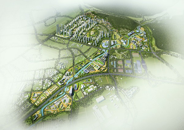 ▲ 평택시 브레인시티 조감도.ⓒ브레인시티프로젝트금융투자(주)