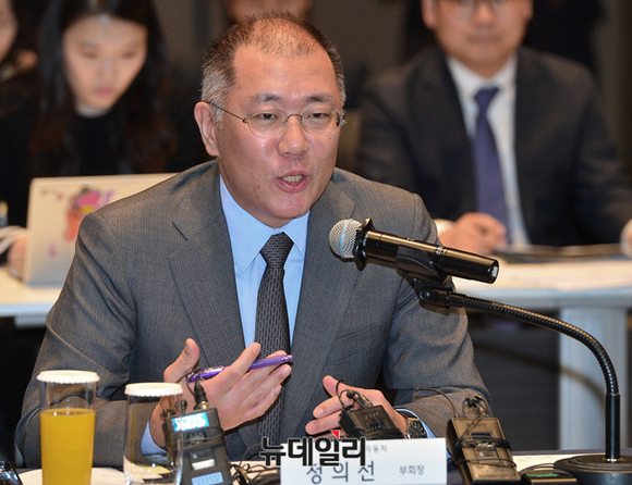 ▲ 정의선 현대자동차그룹 수석부회장ⓒ뉴데일리