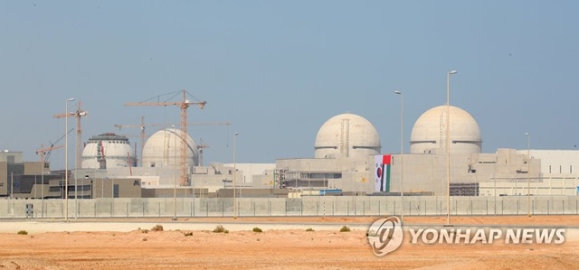 아랍에미리트(UAE) 바라카 원전 전경. ⓒ연합뉴스