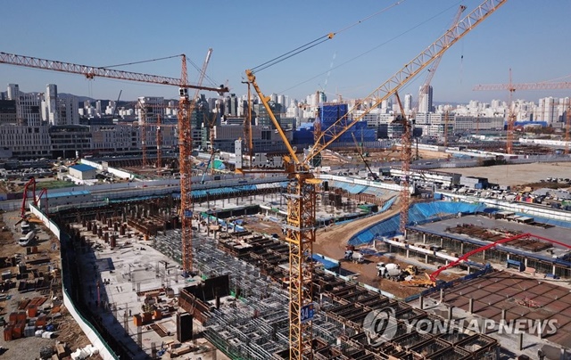 ▲ 세종시 주상복합 공사 현장. ⓒ연합뉴스