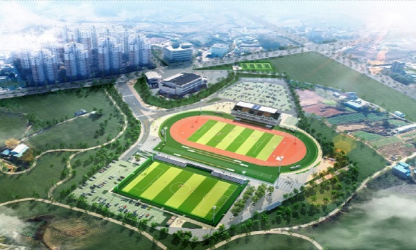 ▲ 조치원시민운동장 조감도.ⓒ세종시